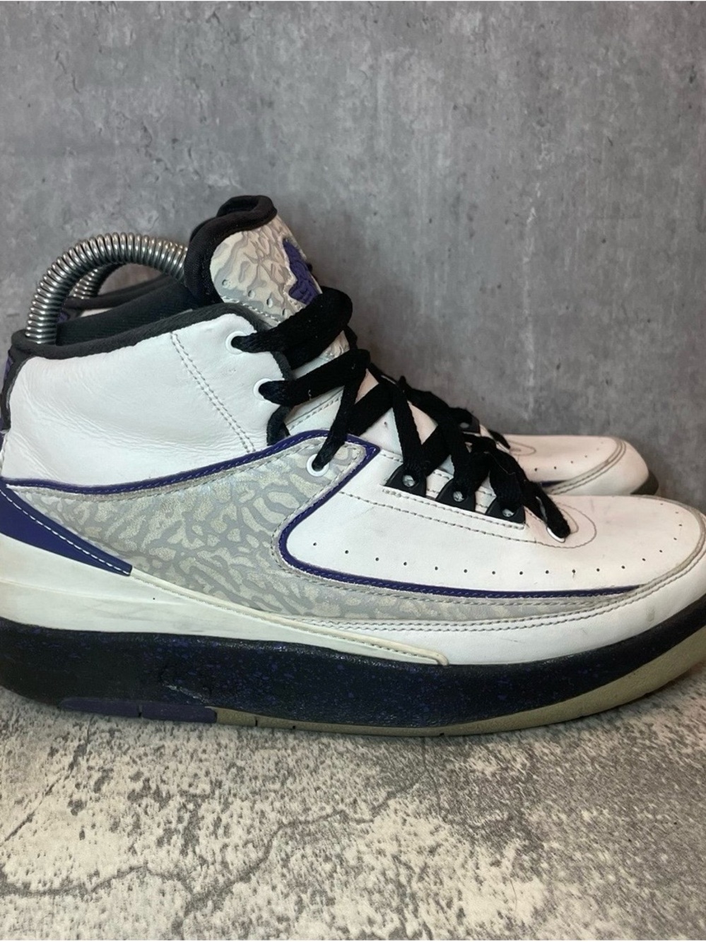Nike Air Jordan 2 Retro 'Concord' Sneakers Womens sz 8.5